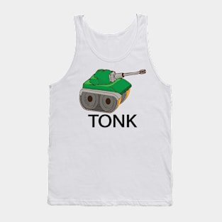 Explain your Smolness Tonk Tank Cute Potat Meme Tank Top